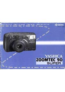 Yashica Zoomtec 90 manual. Camera Instructions.